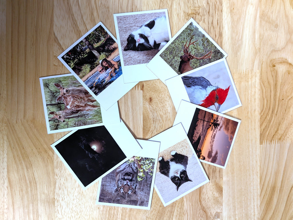 Custom Retro Photo Magnets
