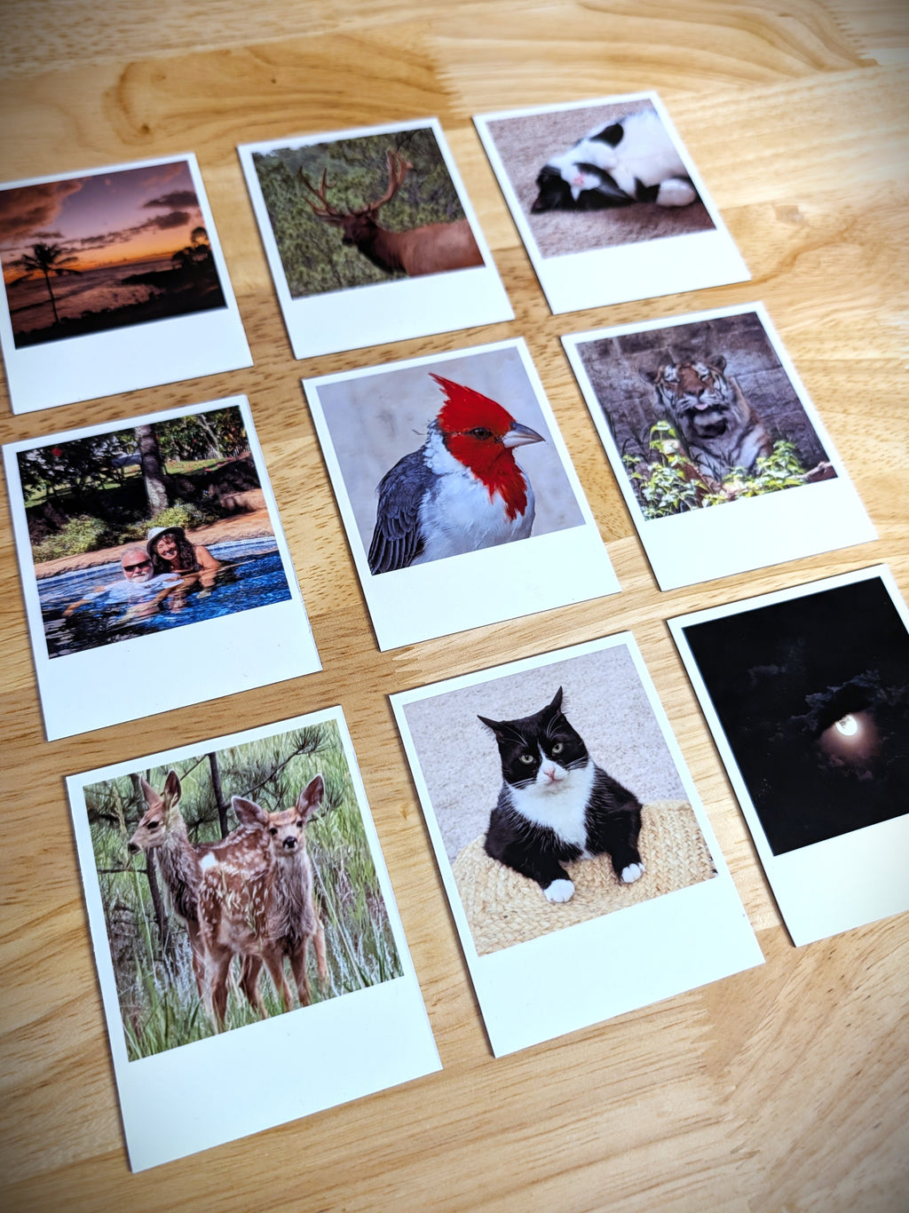 Custom Retro Photo Magnets